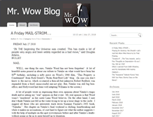 Tablet Screenshot of mrwowblog.com